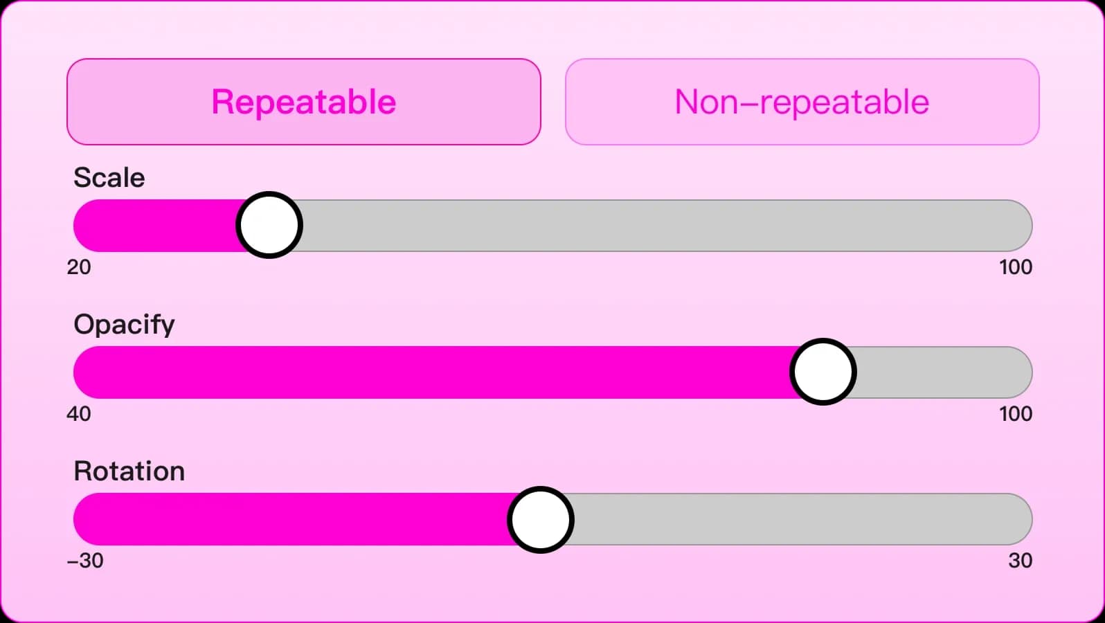Customize Fabric Pattern Effects