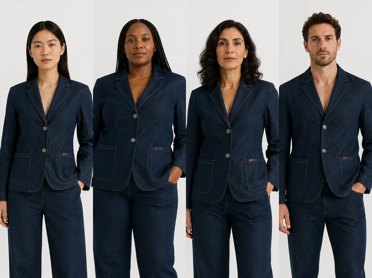 Full Control Over Model Diversity — Gender, Age, Skin Tone, Body Type